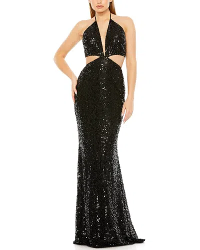 Mac Duggal A-line Gown In Black