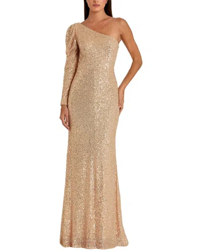 Mac Duggal A-line Gown In Brown