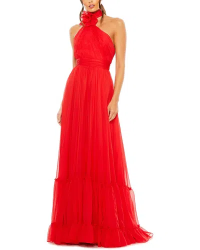 MAC DUGGAL MAC DUGGAL ASYMMETRICAL TIERED A-LINE GOWN