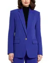 Mac Duggal Classic Tailored Crepe Blazer Jacket