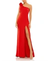 MAC DUGGAL BOW ONE SHOULDER EVENING GOWN