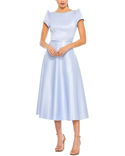 Mac Duggal Cap Sleeve Midi Dress