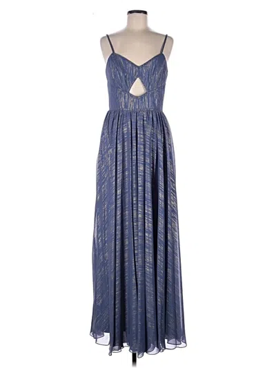 Pre-owned Mac Duggal Casual Dress In Blue