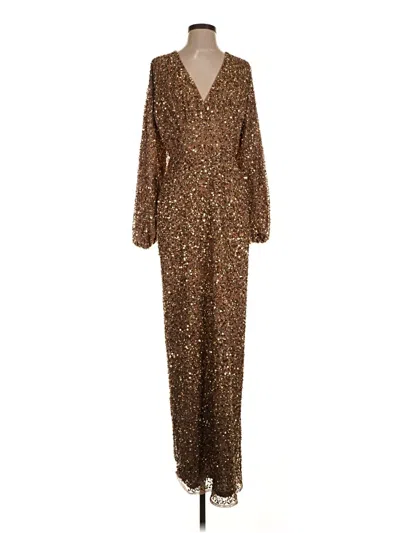 Pre-owned Mac Duggal Casual Dress In Brown