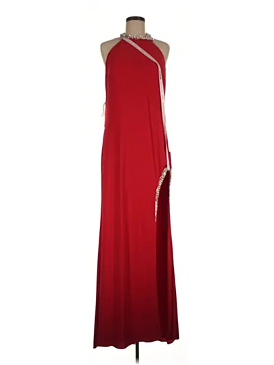 Pre-owned Mac Duggal Casual Dress In Red