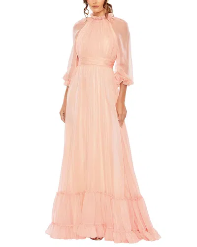 MAC DUGGAL MAC DUGGAL CHIFFON RUFFLED GOWN