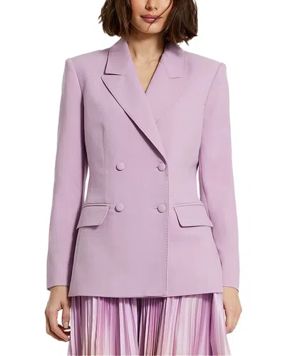 MAC DUGGAL MAC DUGGAL CLASSIC CREPE DOUBLE BREASTED BLAZER