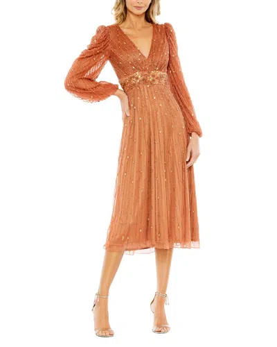 Mac Duggal Cocktail Dress In Brown