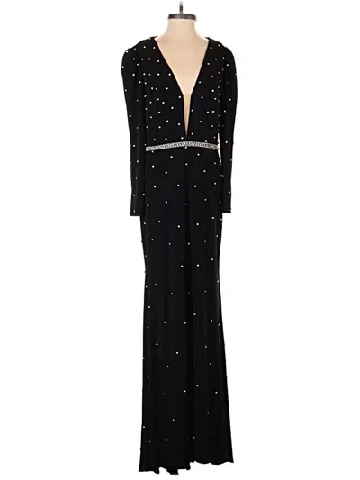 Pre-owned Mac Duggal Cocktail Dress In Black