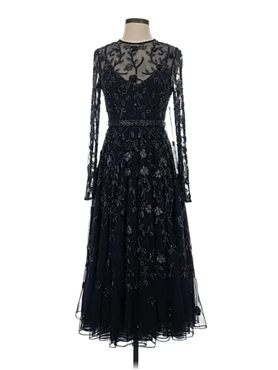 Pre-owned Mac Duggal Cocktail Dress In Black