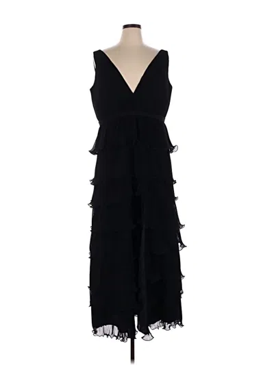 Pre-owned Mac Duggal Cocktail Dress In Black