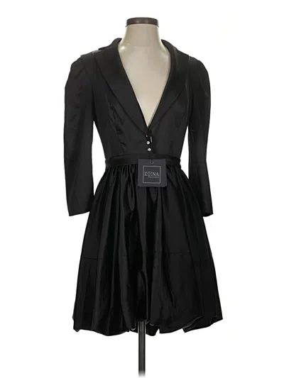 Pre-owned Mac Duggal Cocktail Dress In Black