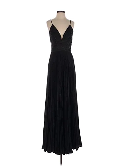 Pre-owned Mac Duggal Cocktail Dress In Black