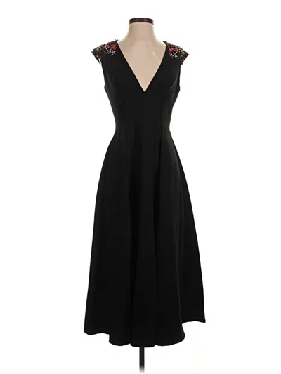 Pre-owned Mac Duggal Cocktail Dress In Black
