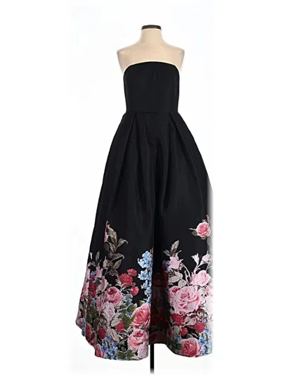Pre-owned Mac Duggal Cocktail Dress In Black