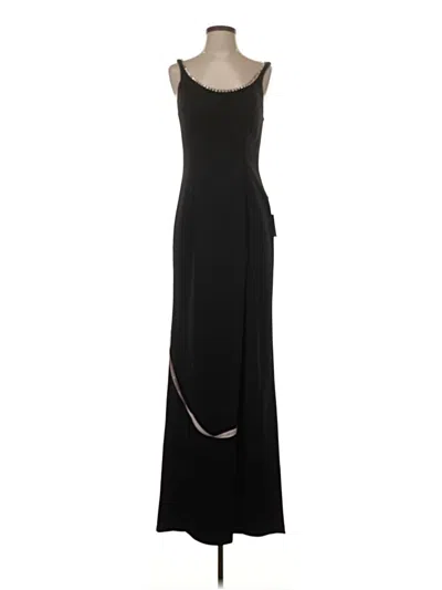 Pre-owned Mac Duggal Cocktail Dress In Black