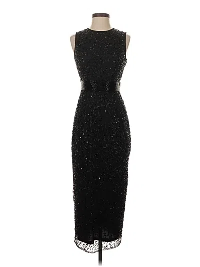 Pre-owned Mac Duggal Cocktail Dress In Black