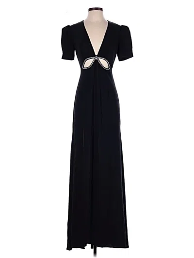 Pre-owned Mac Duggal Cocktail Dress In Black