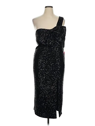 Pre-owned Mac Duggal Cocktail Dress In Black