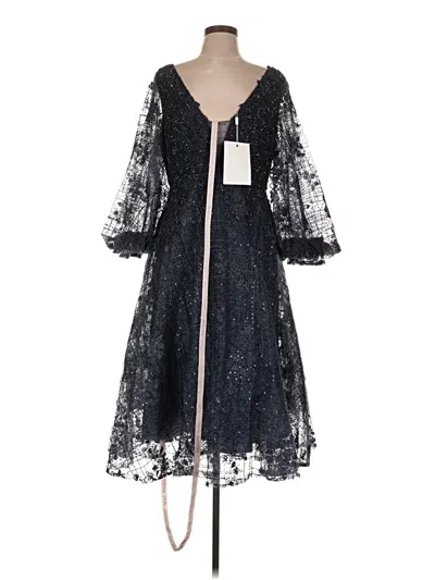 Pre-owned Mac Duggal Cocktail Dress In Black