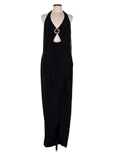 Pre-owned Mac Duggal Cocktail Dress In Black