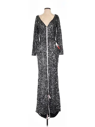 Pre-owned Mac Duggal Cocktail Dress In Black