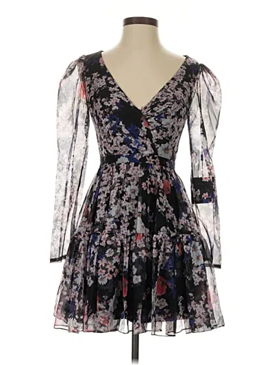Pre-owned Mac Duggal Cocktail Dress In Black