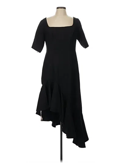 Pre-owned Mac Duggal Cocktail Dress In Black