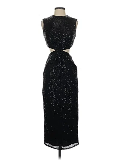 Pre-owned Mac Duggal Cocktail Dress In Black
