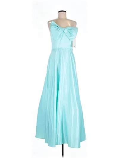 Mac Duggal Cocktail Dress In Blue