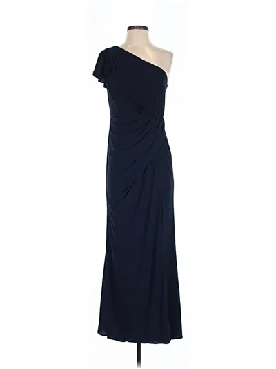 Pre-owned Mac Duggal Cocktail Dress In Blue