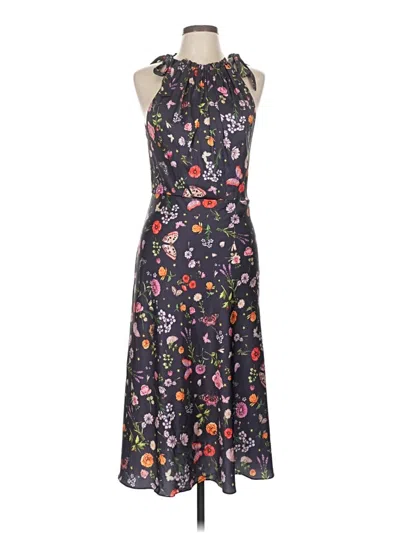 Pre-owned Mac Duggal Cocktail Dress In Blue