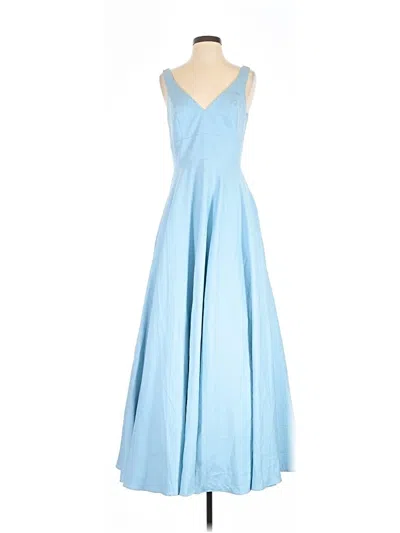 Pre-owned Mac Duggal Cocktail Dress In Blue
