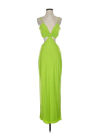 Pre-owned Mac Duggal Cocktail Dress In Green