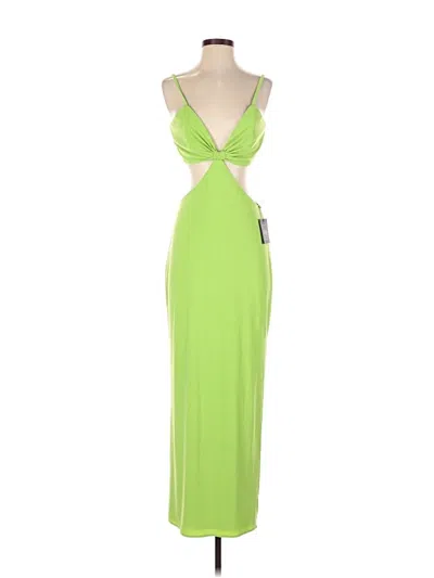 Pre-owned Mac Duggal Cocktail Dress In Green