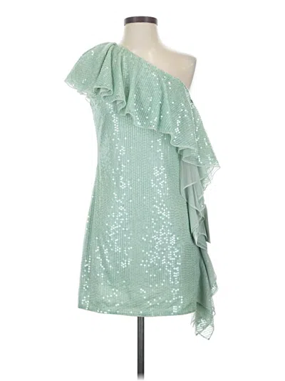 Pre-owned Mac Duggal Cocktail Dress In Green