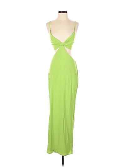Pre-owned Mac Duggal Cocktail Dress In Green