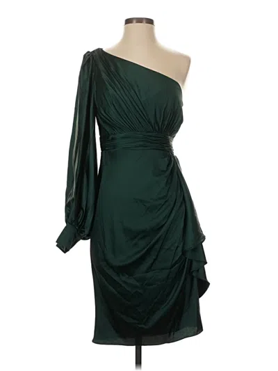 Pre-owned Mac Duggal Cocktail Dress In Green