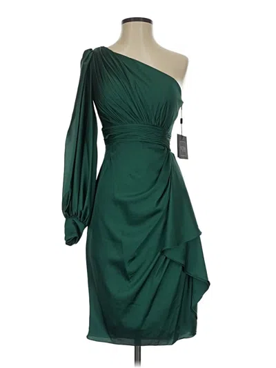 Pre-owned Mac Duggal Cocktail Dress In Green