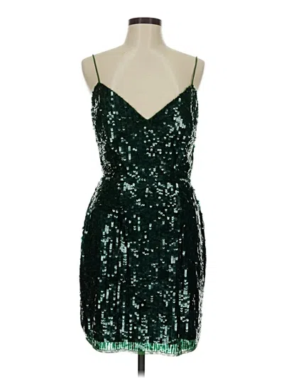 Pre-owned Mac Duggal Cocktail Dress In Green