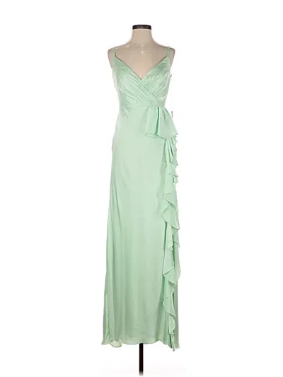 Pre-owned Mac Duggal Cocktail Dress In Green