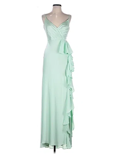 Pre-owned Mac Duggal Cocktail Dress In Green