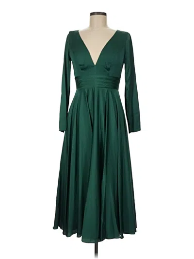 Pre-owned Mac Duggal Cocktail Dress In Green