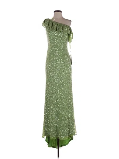 Pre-owned Mac Duggal Cocktail Dress In Green