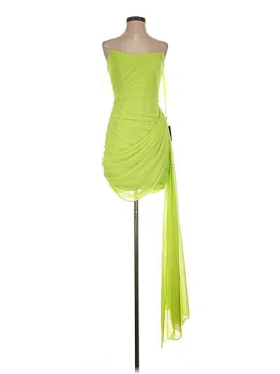 Pre-owned Mac Duggal Cocktail Dress In Green