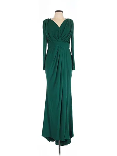 Pre-owned Mac Duggal Cocktail Dress In Green