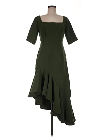 Pre-owned Mac Duggal Cocktail Dress In Green