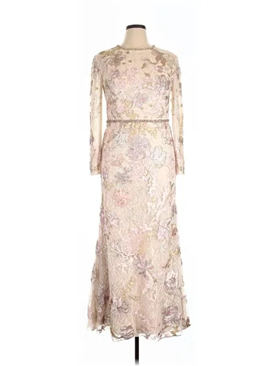 Pre-owned Mac Duggal Cocktail Dress In Ivory
