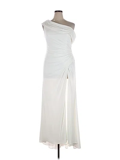 Pre-owned Mac Duggal Cocktail Dress In Ivory