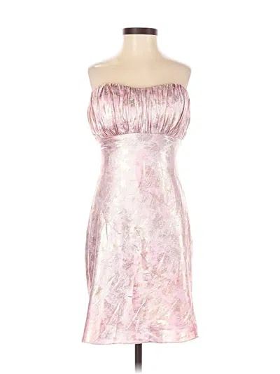 Pre-owned Mac Duggal Cocktail Dress In Pink